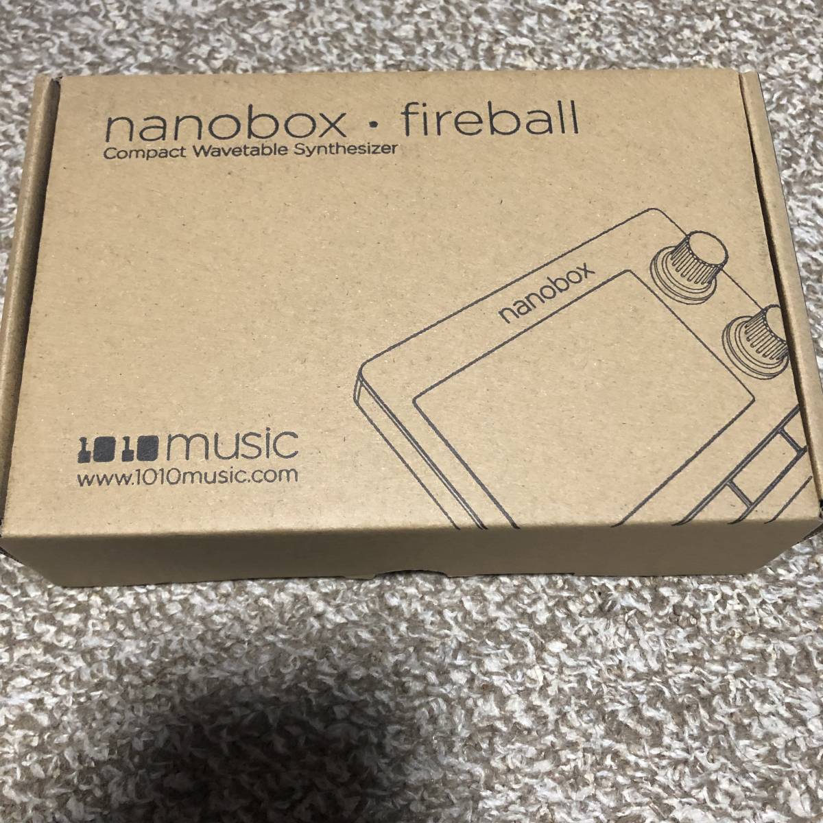1010MUSIC nanobox | fireball ポリフォニック・ウェーブテーブル