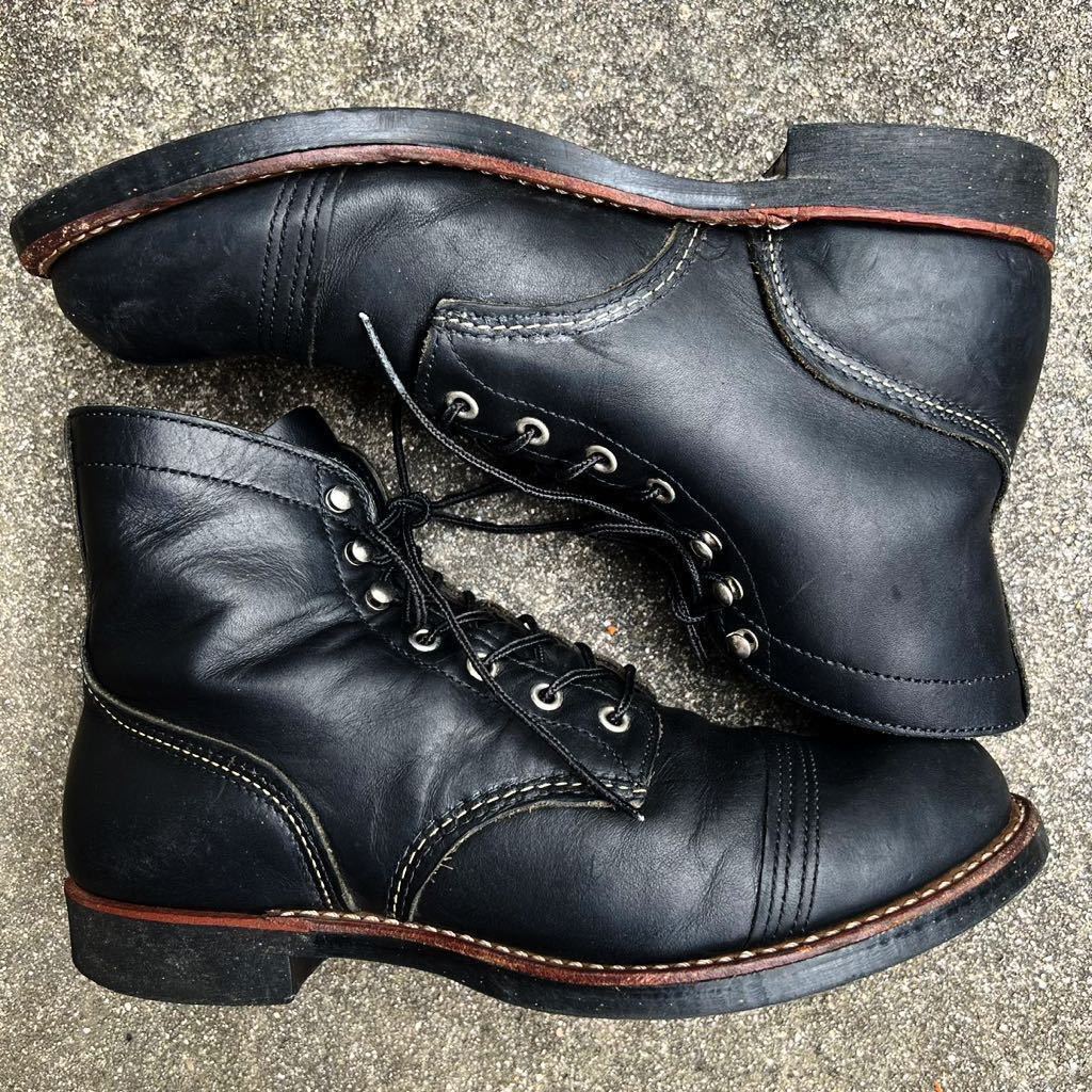 値下！廃盤 09年製 レッドウィング アイアンレンジ 8114 RED WING インソール付き/ベックマン エンジニアブーツ 2268 8268 木村拓哉_画像7