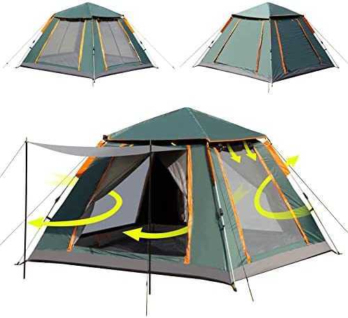 テント ワンタッチテント 2~3人用 簡易テント 二重層 キャンプテント ワンタッチ 設営簡単 折りたたみ 前室付き 
