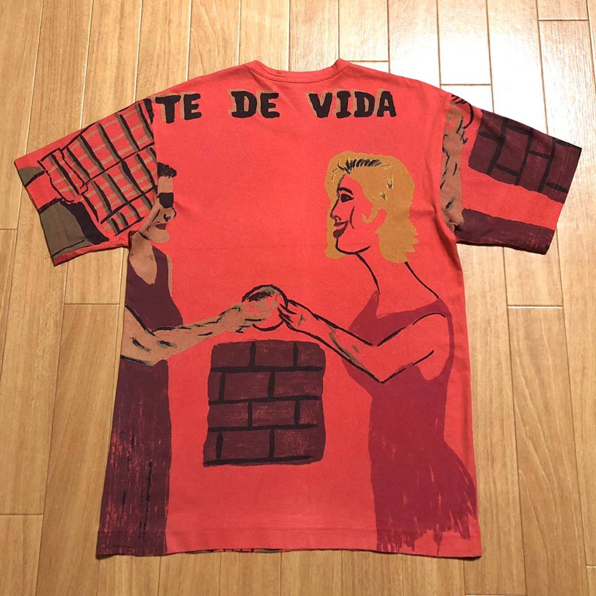 サイズ COMME GARÇONS SHIRT ハンドペイント 総柄 パンツの通販 by
