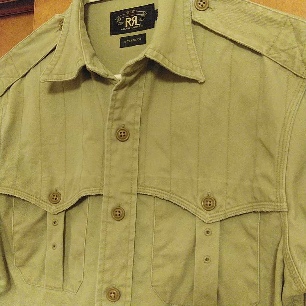 RRL ダブルアールエル ラルフローレン RALPH LAUREN メンズM 古着加工
