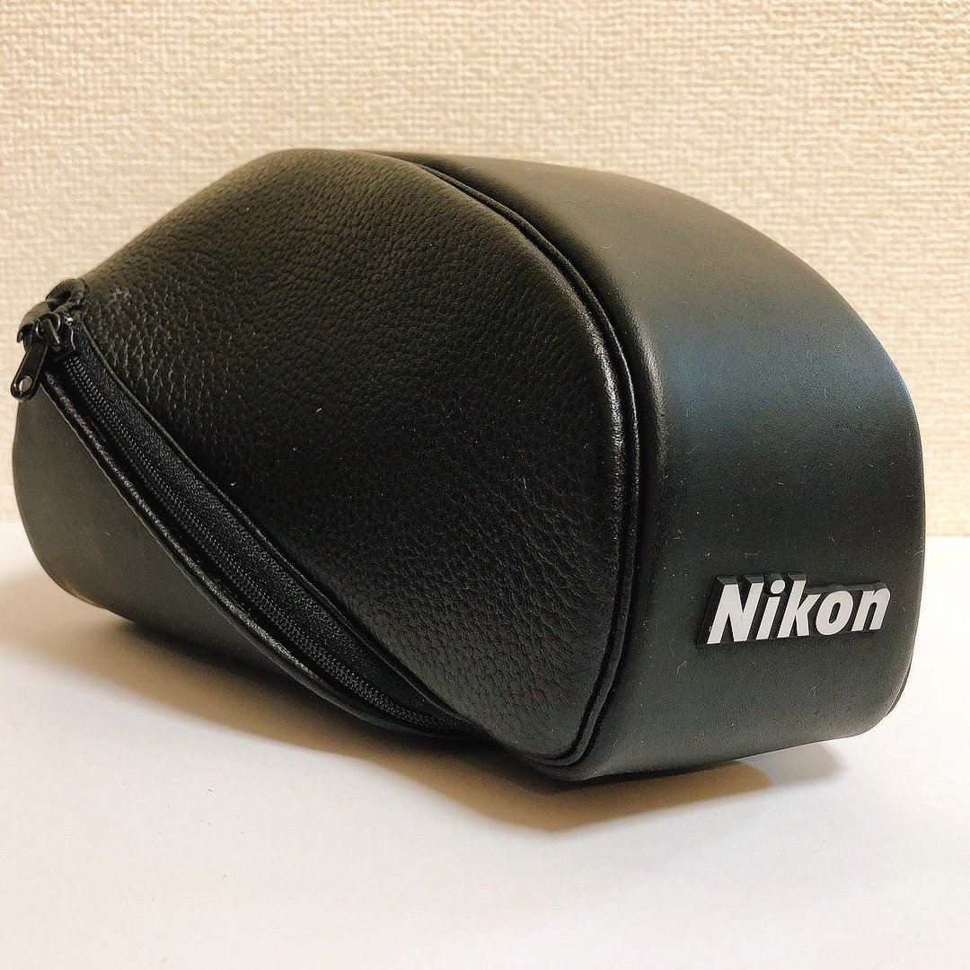 ■　美品　NIKON　ニコン　CF-42　カメラケース　革製　★_画像1
