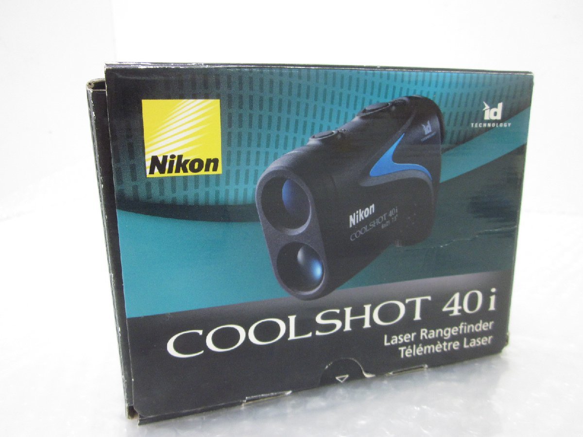 ■◆美品 Nikon COOLSHOT 40i ニコン　クールショット40i　ゴルフ　レーザー距離計　★_画像10