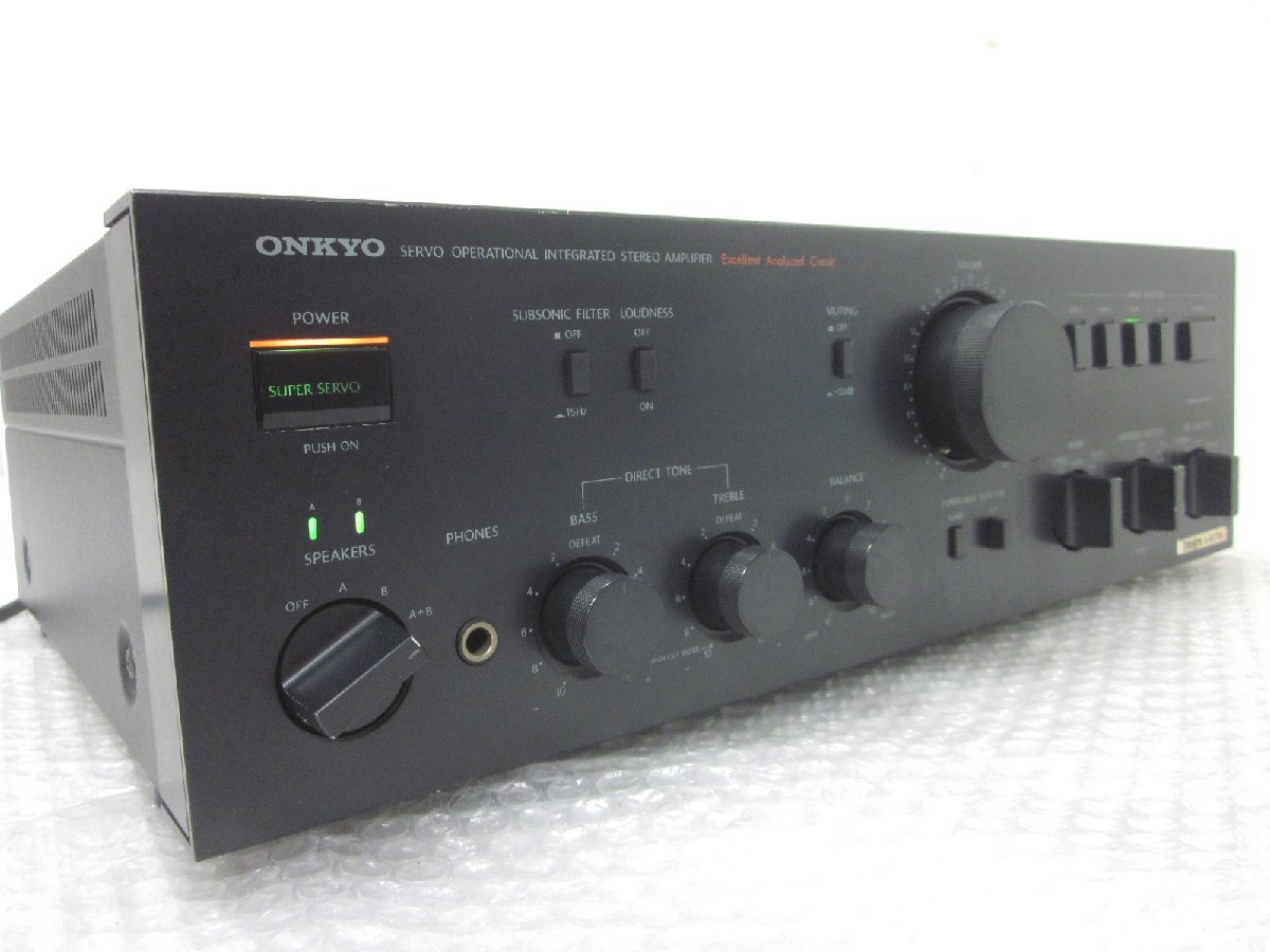 ■◆ ONKYO integra A-817RS 　オンキョー　プリメインアンプ　動作品　日本製　オーディオ　AMP ★_画像1
