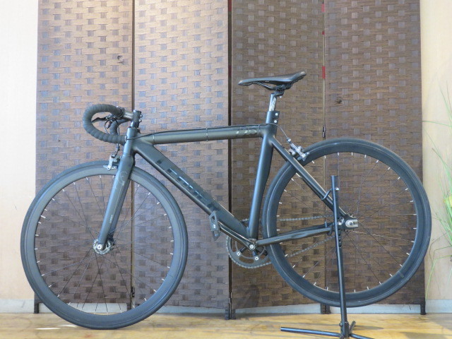 #LEADER BIKE Leader bike 725 black single Speed pist bike bicycle Sapporo departure repeated *