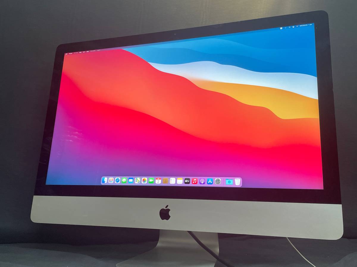 動作OK♪】Apple iMac 2014 27インチ (A1419)[Core i5 4690 3.5GHz/RAM
