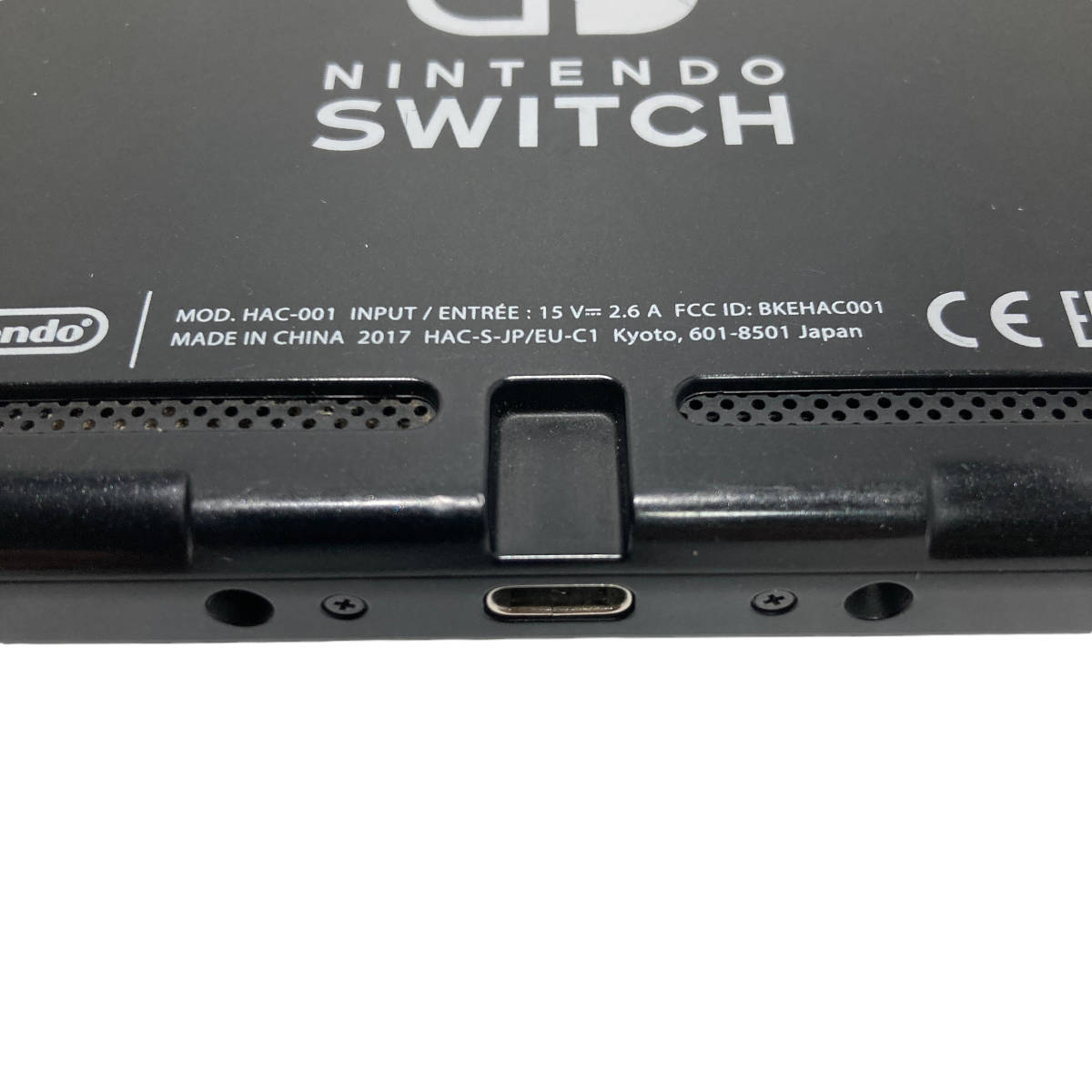 ★1円～★ 動作良好 液晶美品 任天堂 Nintendo Switch 本体のみ HAC-001 2017年製 旧型 ニンテンドー スイッチ GC N64 SFC wii GBA 3ds_画像6