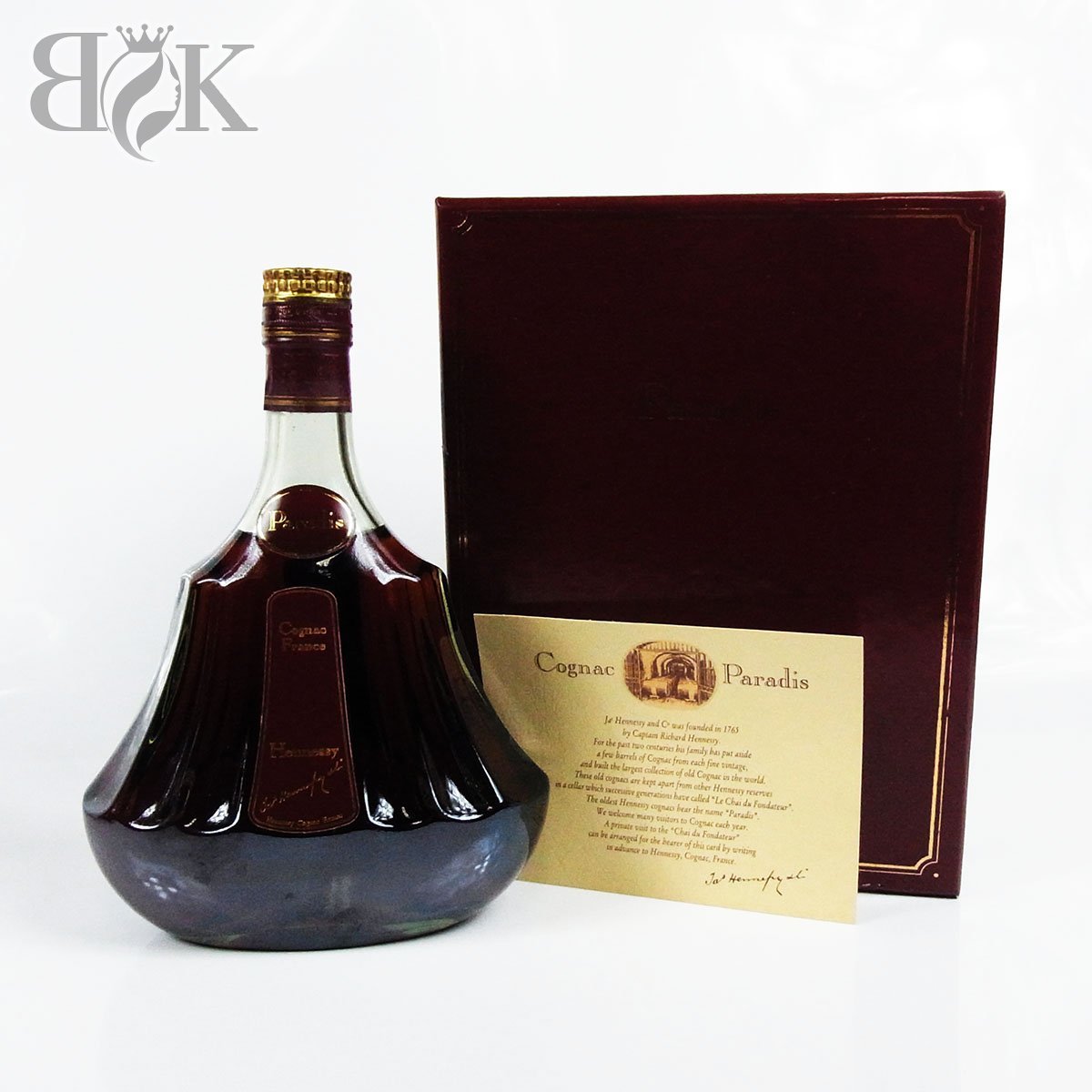 100%正規品飲料/酒ヘネシー Hennessy パラディ グリーンボトル 旧ボトル コニャック