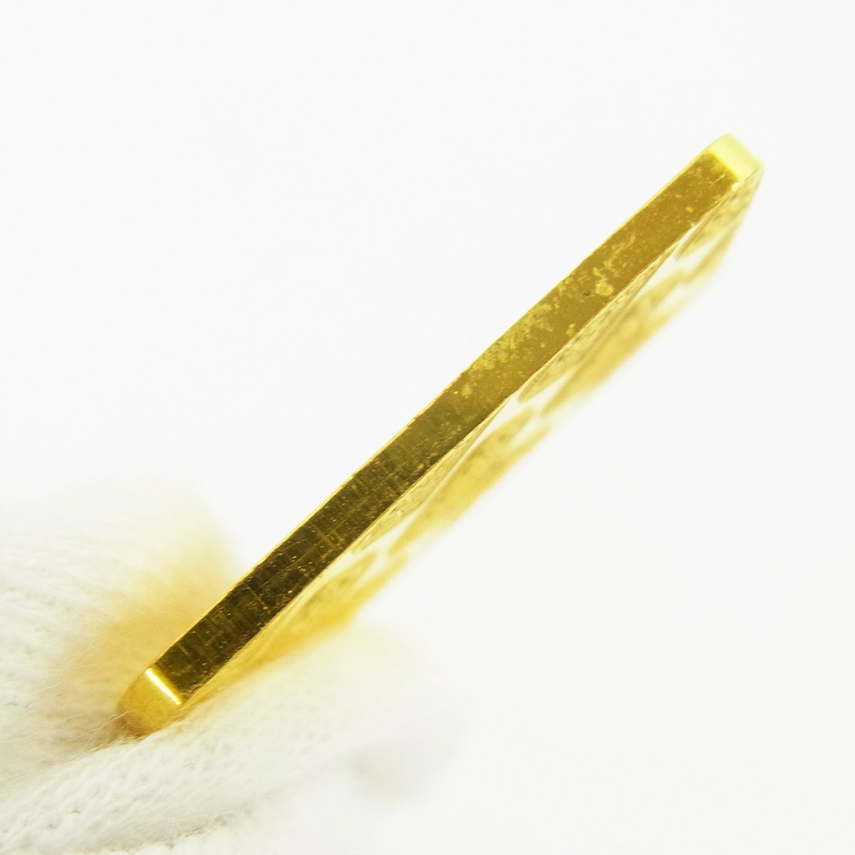 K24 インゴット 純金 10g 幅：約15mm ゴールド 資産価値 ■_画像3
