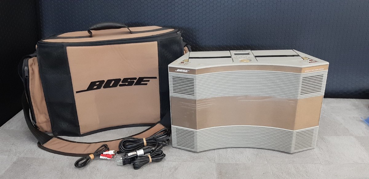 06R23□BOSE AW-1D CDラジカセ キャリングケース付き□ | www