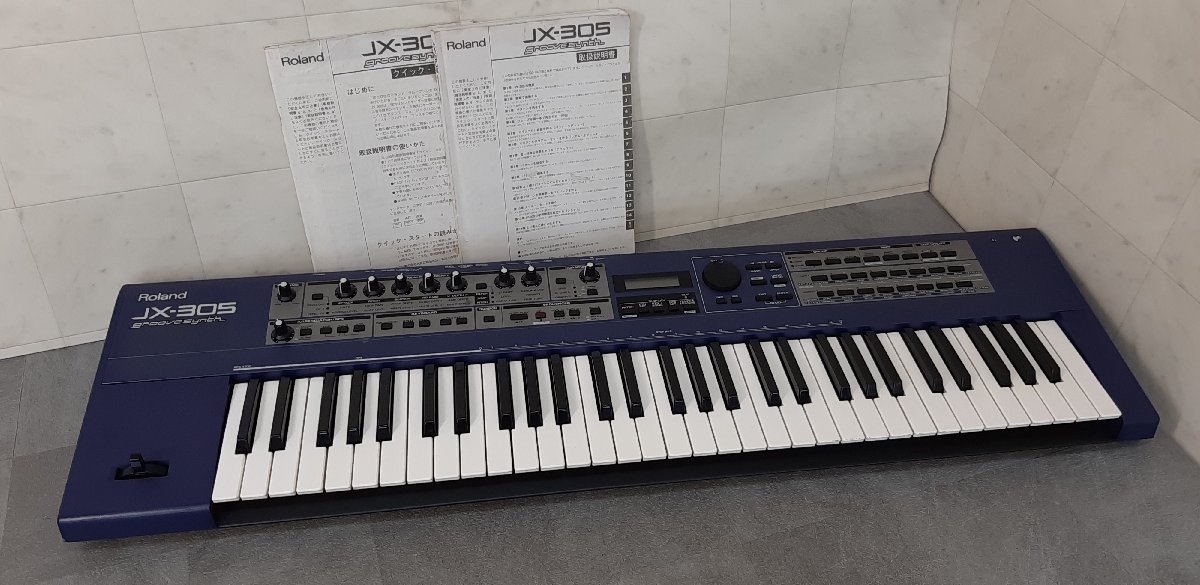 ヤフオク! - 06D17□Roland JX-305 シンセサイザー 取...