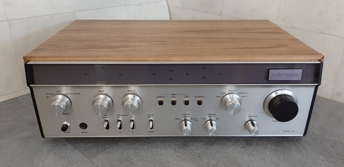 06D09□LUXMAN プリメインアンプ L-606□ shimizu-kazumichi.com