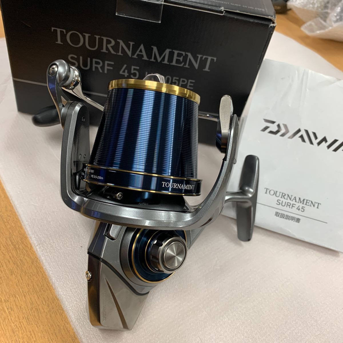 ダイワ 美品DAIWA ダイワ 19トーナメントサーフ 45 HG 05 PE tournament SURF