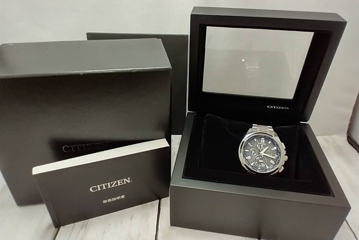 CITIZEN シチズン EXCEED H820-T020895 AT9110-58A 電波ソーラー