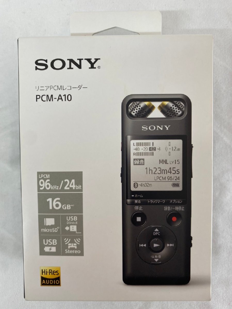 最終決算 即日発送☆新品未開封☆ソニー|SONY PCM-A10 PCM-A10 IC