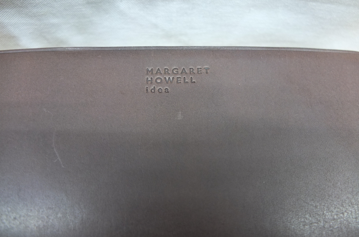 長財布　小銭入れ付き　牛革　濃茶　英国MARGARET　HOWELL★未使用格安！_画像7