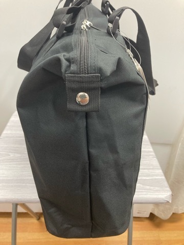  большой сумка "Boston bag" Golf сумка супер-легкий полиэстер парусина чёрный 2 National Trend* не использовался дешевый!