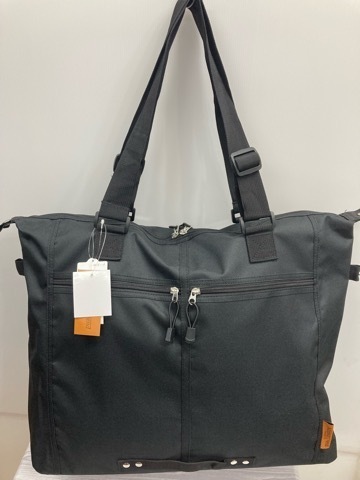  большой сумка "Boston bag" Golf сумка супер-легкий полиэстер парусина чёрный 2 National Trend* не использовался дешевый!