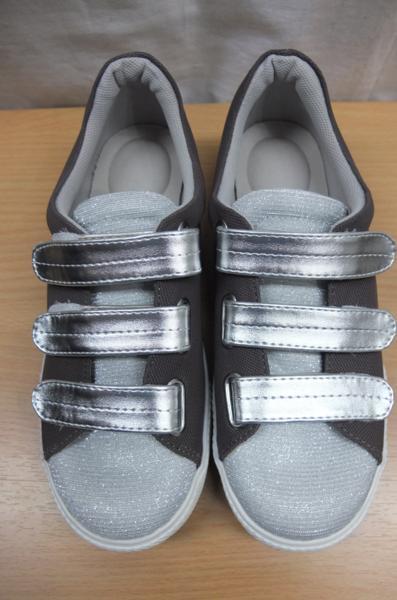  липучка спортивные туфли женская обувь супер-легкий LL 24cm~24.5cm CG Noubel Voug Relax* не использовался дешевый!