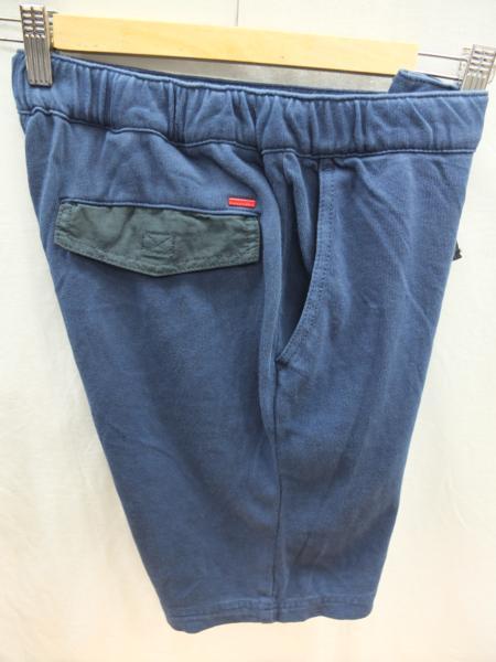 ショートパンツ　ウエストイージー　綿天竺　M表示　L相当　Ｗ実寸約８２ｃｍ～９２ｃｍ　紺　米国ＢＵＬＬＨＥＡＤ　ＤＥＮＩＭ★未使用_画像5