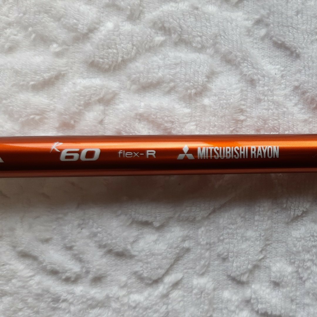 ディアマナ Diamana 三菱レイヨン R60シャフト新品 フレックスR 62g トルク3.6 中調子