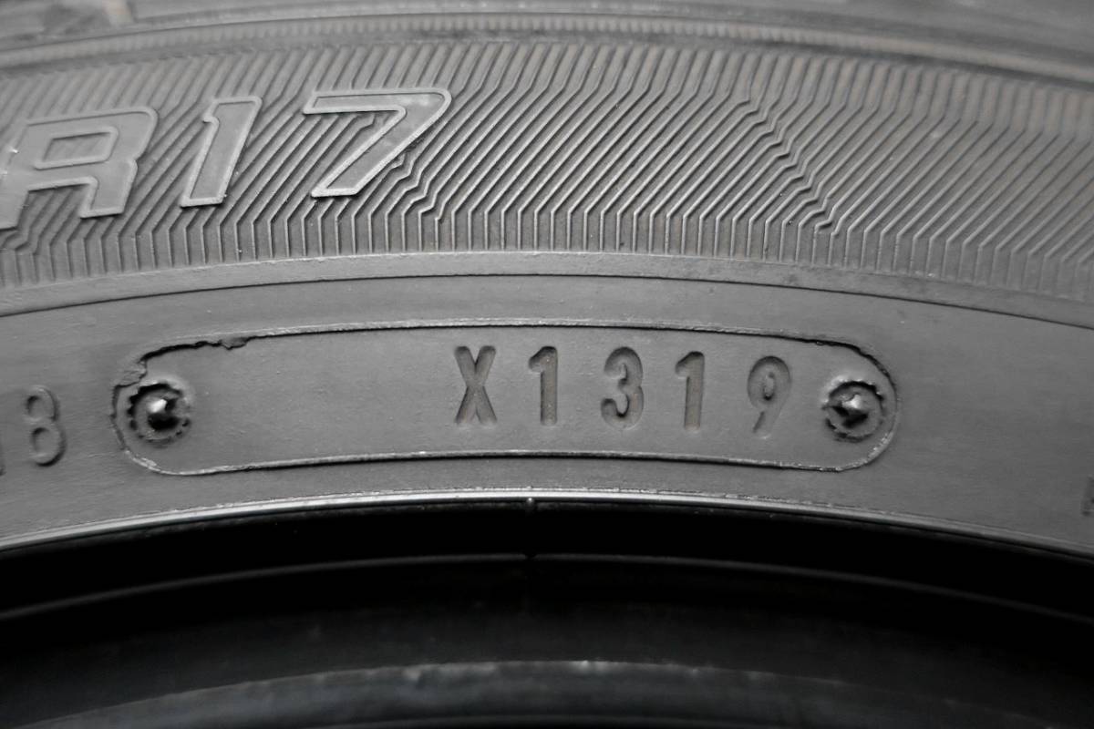 極上8~9分山♪2019年製♪ダンロップ LE MANS V♪225/45R17♪特殊吸音