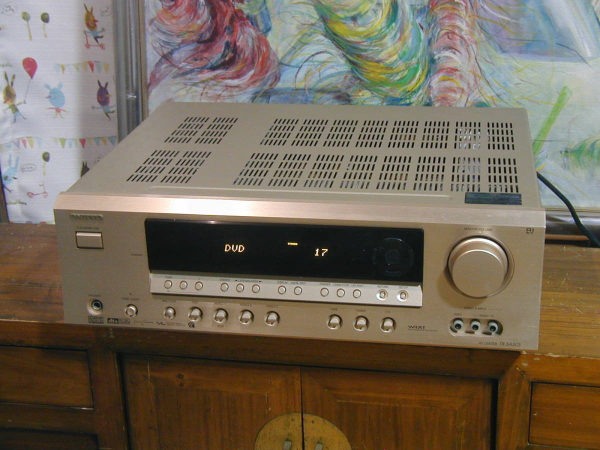 ** Onkyo [TX-SA503] amplifier 50,400 jpy ( tax included ). operation excellent.. **onkyo