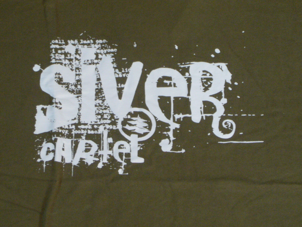 SIVER CARTEL サイバーカーテル 半袖Tシャツ カットソー MAYHEM T-SHIRT スキー カーキ Mサイズ(USサイズ) 新品_画像3