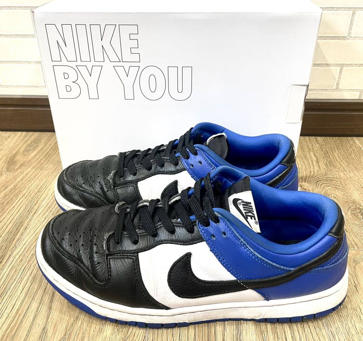 27cm NIKE DUNK LOW Fragment Design オマージュ 360 BY YOUダンク_画像1