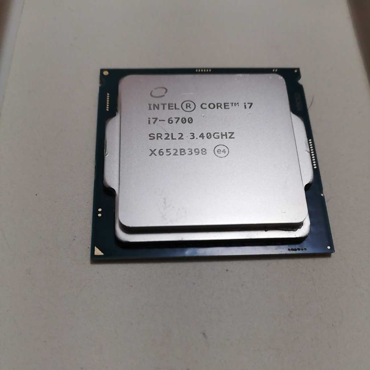 Intel Core i7-6700 3.40GHz SR2L2中古pc解体ジャンク品！_画像1