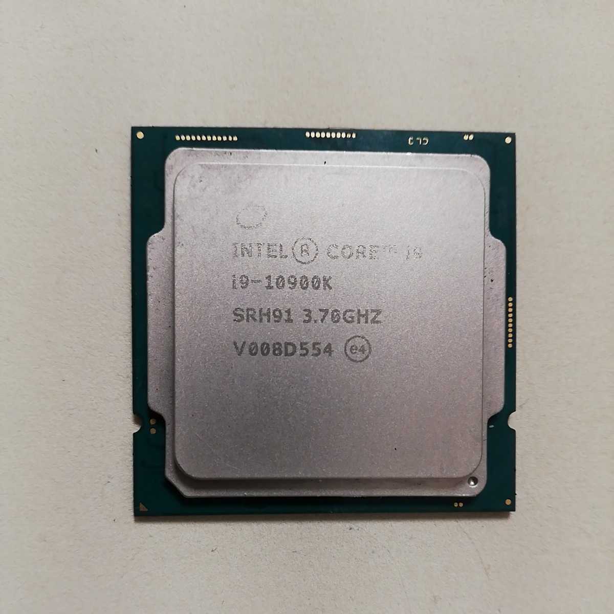 インテル Intel Core i9 10900K CPU中古pc解体ジャンク品！_画像1