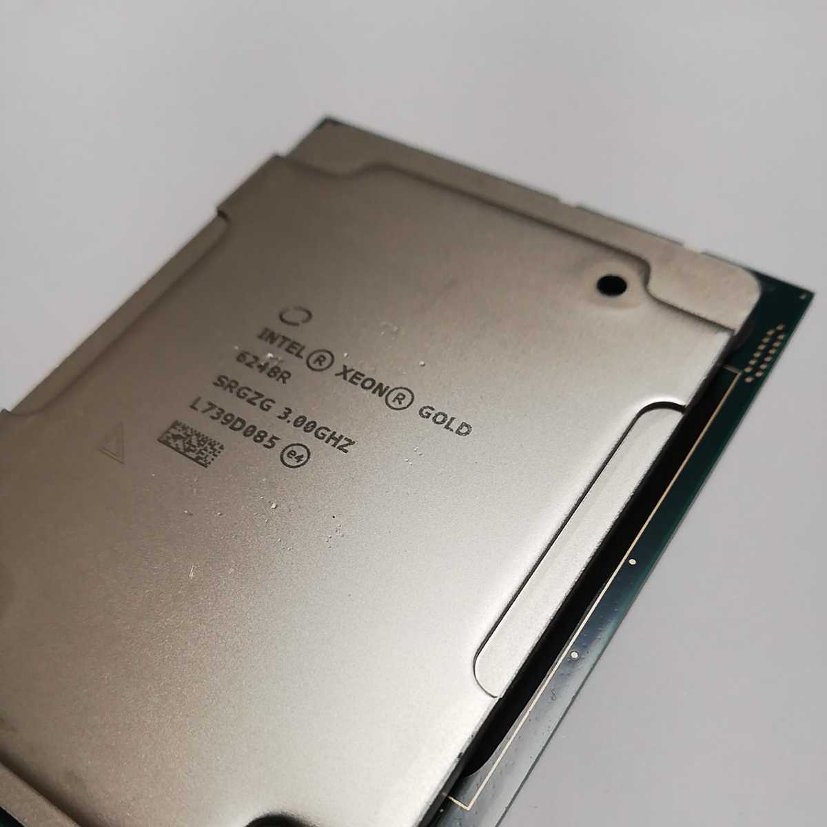 Intel XEON Gold 6248R SRGZG 3.00GHZ /中古pc解体ジャンク品！_画像2