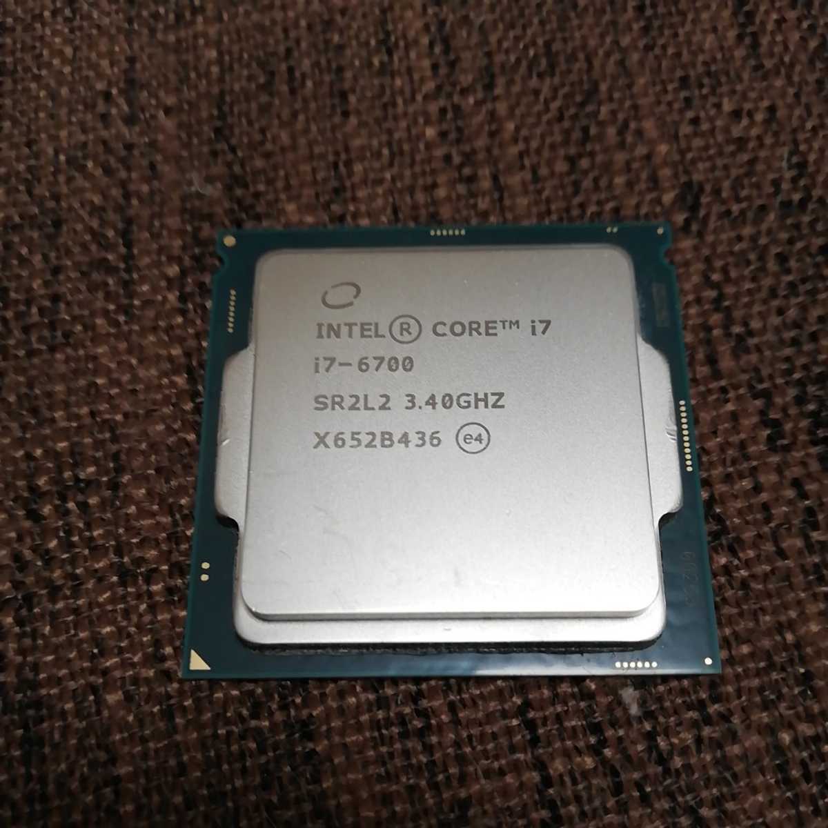 Intel Core i7-6700 3.40GHz SR2L2中古pc解体ジャンク品！_画像1