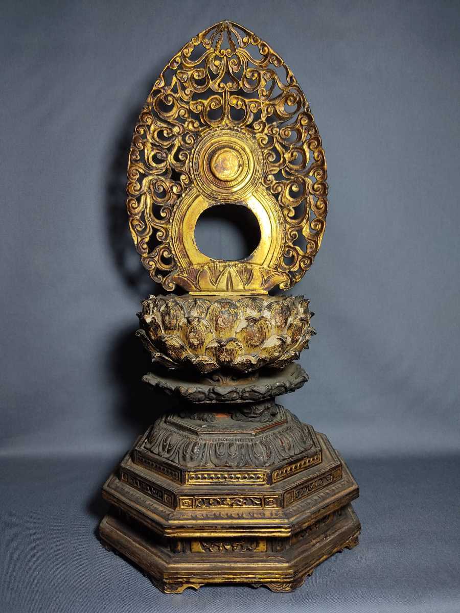 仏像 木造 釈迦如来坐像 玉眼 時代物 木彫 仏教美術 古美術 item