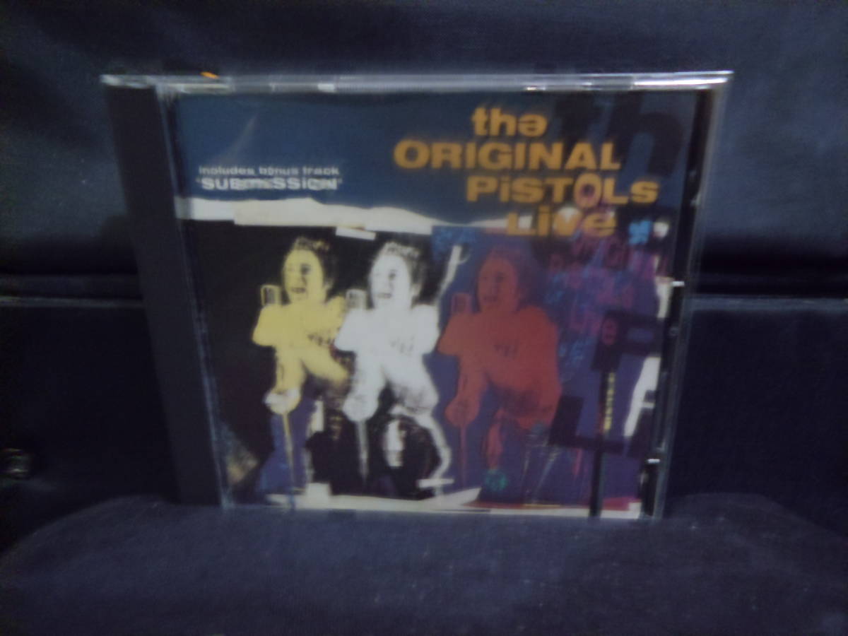 輸入盤CD/THE ORIGINAL PISTOLS LIVEセックスピストルズUK初期パンクPUNK_画像1