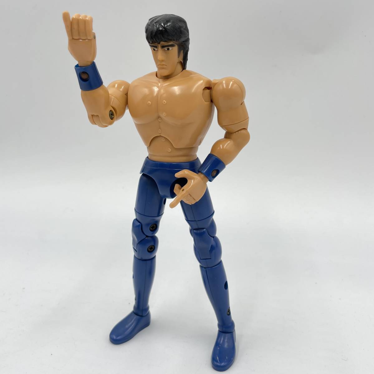 ジャンク BANDAI 北斗の拳 全身可動 ケンシロー ケンシロウ フィギュア 1985_画像2