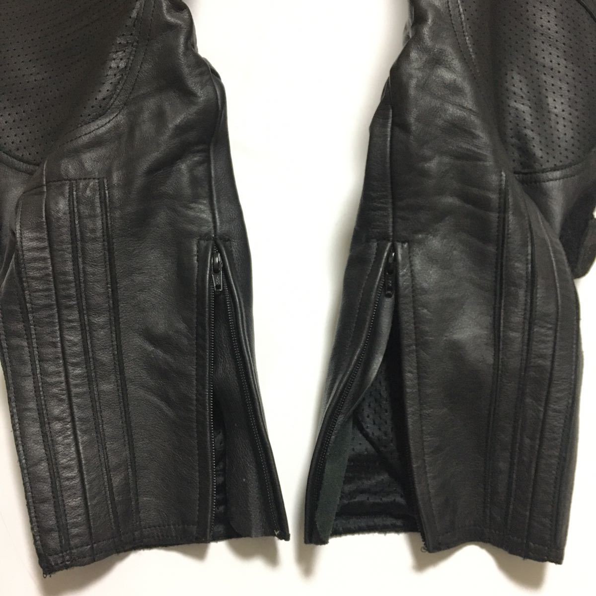 ROOKIE LEATHERS 4L本革レザーライディングパンツ 膝パット付き ROOKIE LEATHERS 4L本革レザーライディングパンツ 膝パット付き