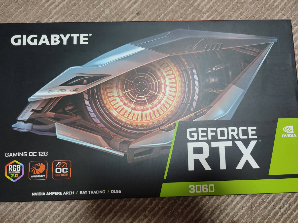GIGABYTE NVIDIA GeForce RTX3060 搭載 グラフィックボード GDDR6X