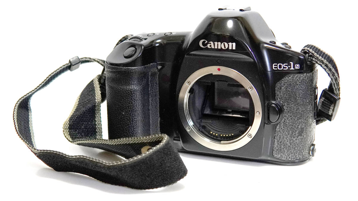 ☆キャノン CANON EOS-1N ボディ☆ストラップ付き☆#2895 www.gastech