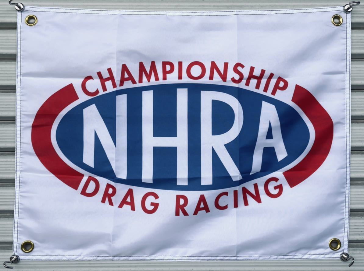 NHRA バナー 北米 ドラッグレース 世田谷ベース ホットロッド アメ車 ハーレー ラットフィンク マッスルカー シボレー フォード ガレージ_画像1