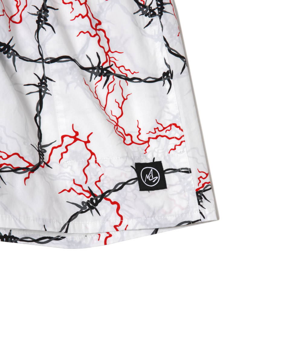 Sサイズ キムタク着 新品 MASSES マシス 22SS SHORTS WIRE WHITE Sサイズ キムタク着 新品 MASSES マシス 22SS SHORTS WIRE WHITE