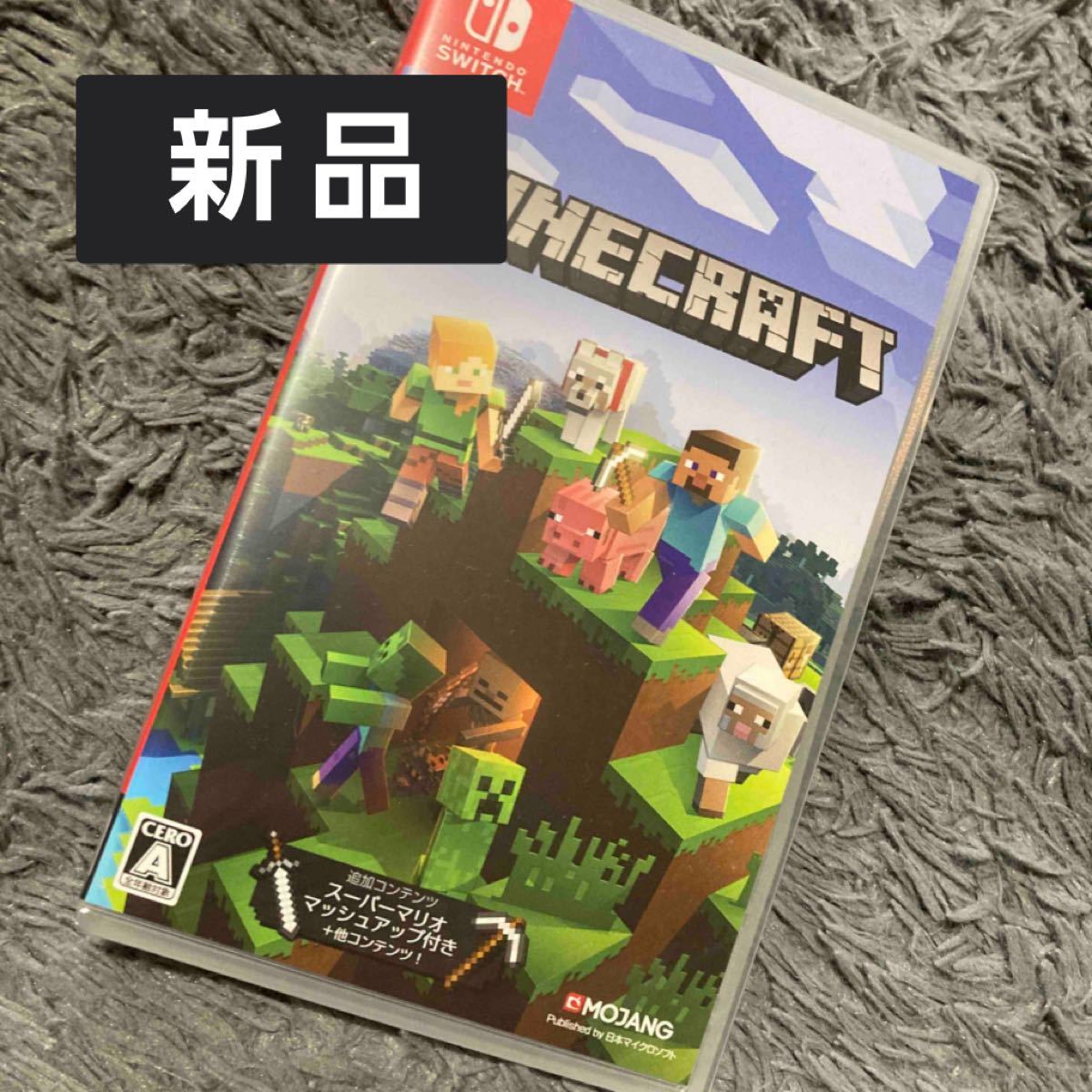 新品未開封 Minecraft Switch マインクラフト マイクラ スイッチ