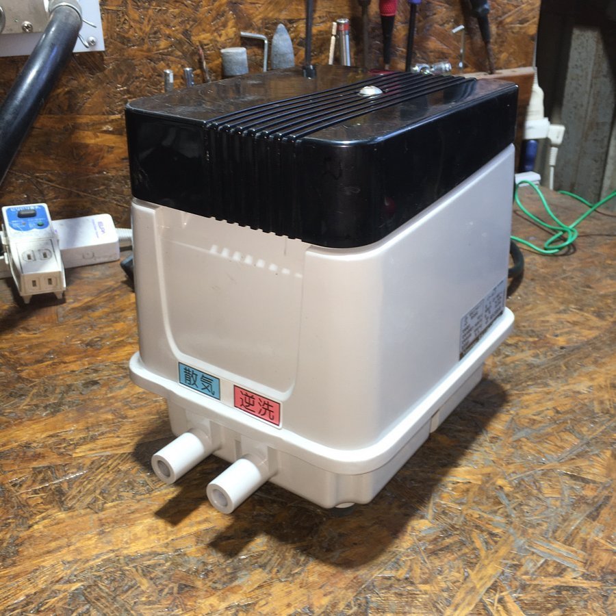 購入 EP-80E 安永 浄化槽 エアーポンプ エアポンプ ポンプ ブロワー