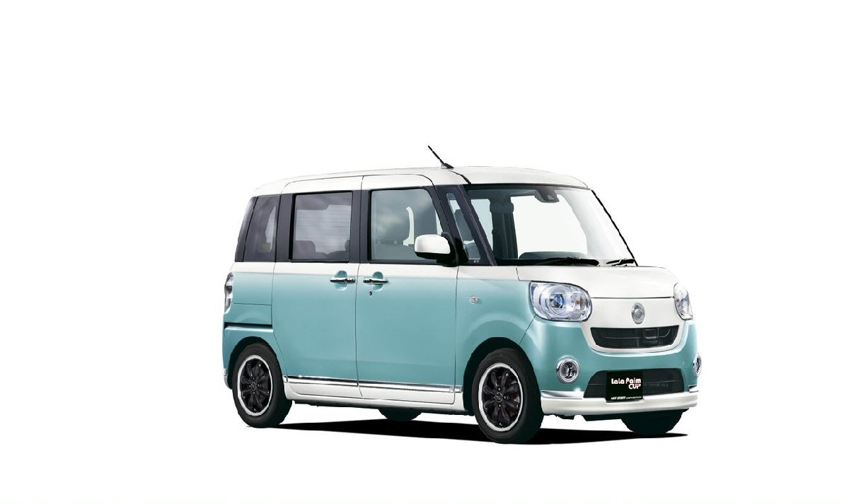ララパームカップ 15インチ軽自動車 ピアノブラック&リムポリッシュ 4