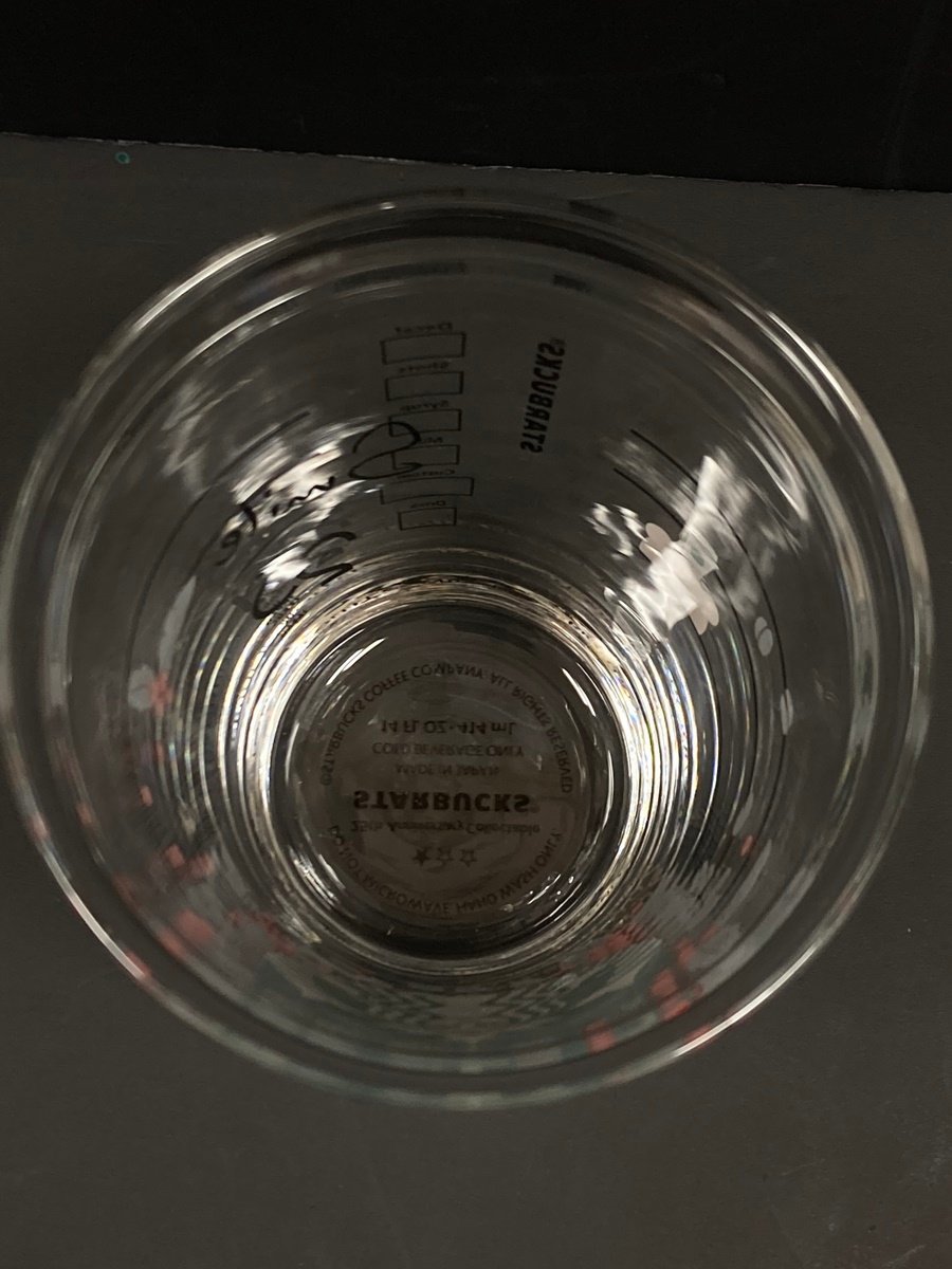 【未使用品】スターバックス スターバックス日本上陸25周年記念 コレクタブルコールドカップ 第一弾 コールドグラスの画像5