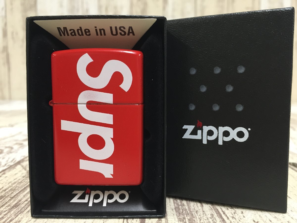161A Supreme Logo Zippo シュプリーム ジッポ ライター【未使用