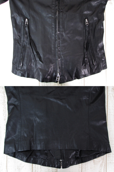 127BH EKAM エカム レザー ジャケット ライダース【】 | gessoplenolar