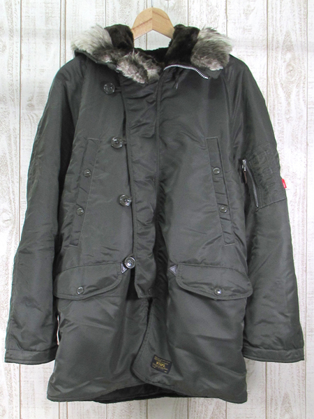 128BH WTAPS 16aw N-3B ダブルタップス ジャケット コート 162GWDT-JKM05【中古】_画像1