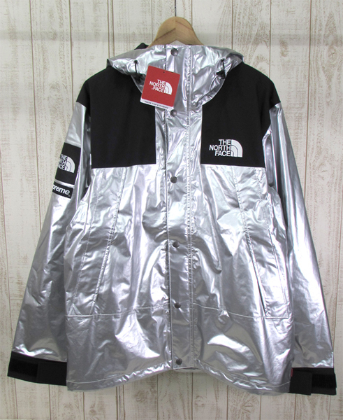 128BH SUPREME × THE NORTH FACE 18SS METALLIC MOUNTAIN JACKET NP11801【中古】