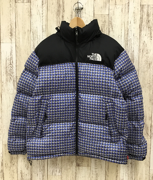 129CH Supreme × THE NORTH FACE 21ss Studded Nuptse Jacket ND42100Iシュプリーム【】